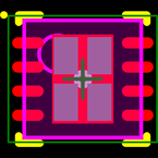 TPS2556DRBT封装焊盘图