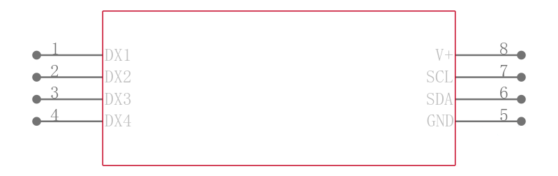 TMP422AIDCNT引脚图