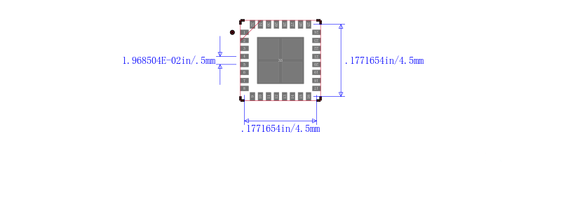 TLK105RHBR封装图