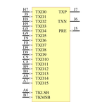 TLK2711AJRZQE引脚图