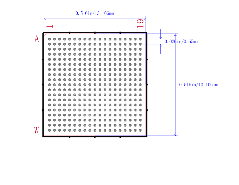 TMS320C6748BZCE4封装图