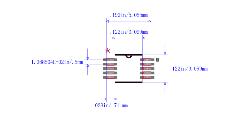 TS3A24157DGSR封装图