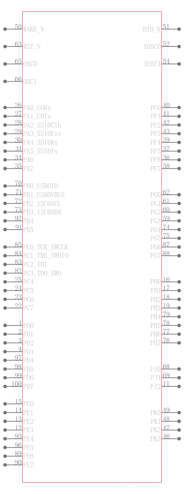 TM4C123GH6PZI7引脚图