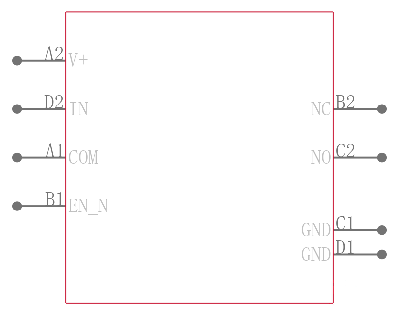TS5A3153YZPR引脚图