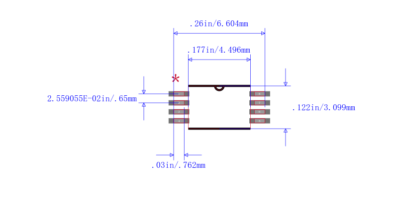 TLC2272AQPWRG4Q1封装图