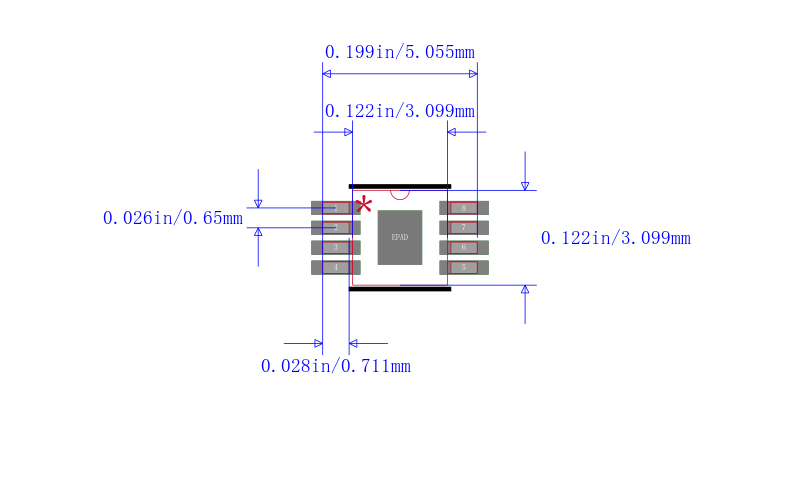 TLV2472CDGNRG4封装图