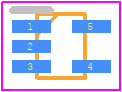 TPD2E2U06DRLR封装焊盘图