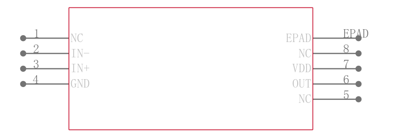 TLV4111CDGN引脚图