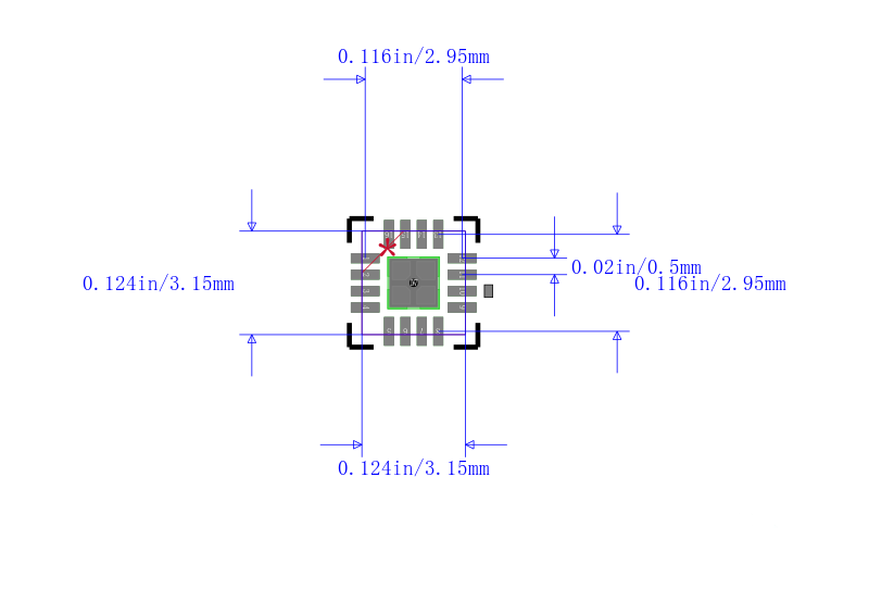 TCA6408RGTR封装图