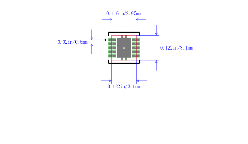 TPS61140DRCRG4封装图