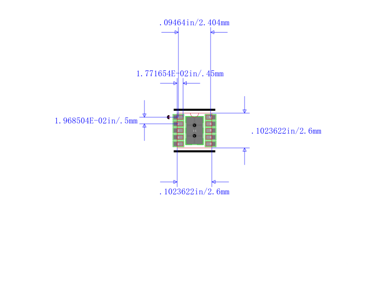 TPS61166DSKR封装图