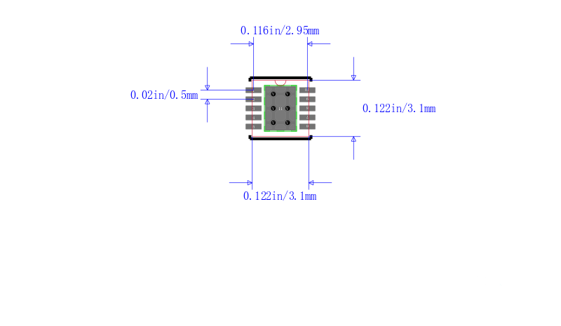 TPS65138DRCR封装图