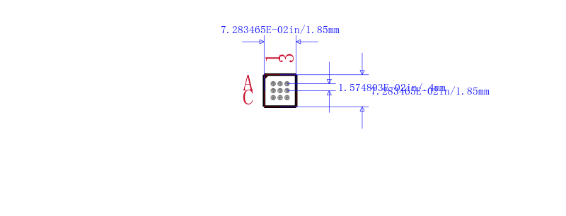TPS75103YFFR封装图