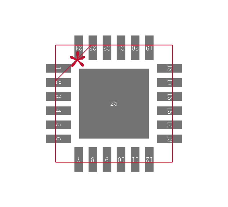 TXS02326MRGER封装焊盘图