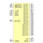 TLC5927IPWPR引脚图