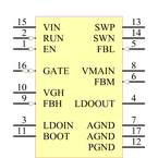 TPS65121RGTR引脚图