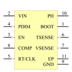 TPS92510DGQ引脚图