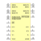 TRS3223EIPWR引脚图