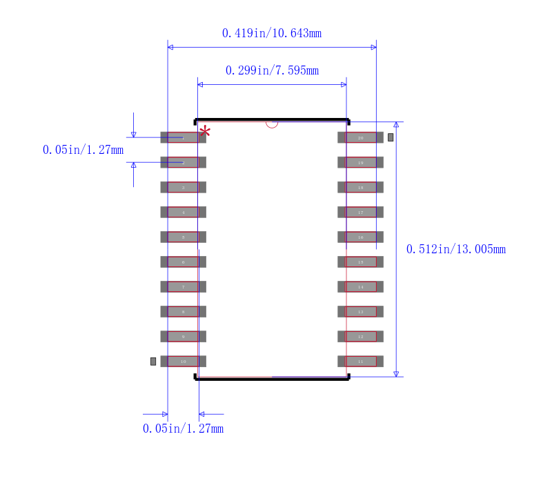 TLC7528IDWG4封装图