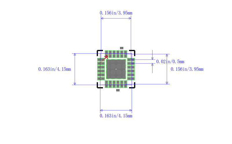 TLV320ADC3101IRGET封装图