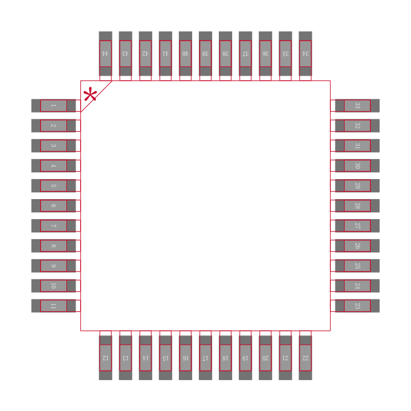 TC7106CKW713封装焊盘图