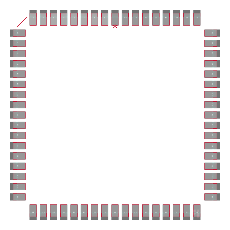 TL16C451FN封装焊盘图