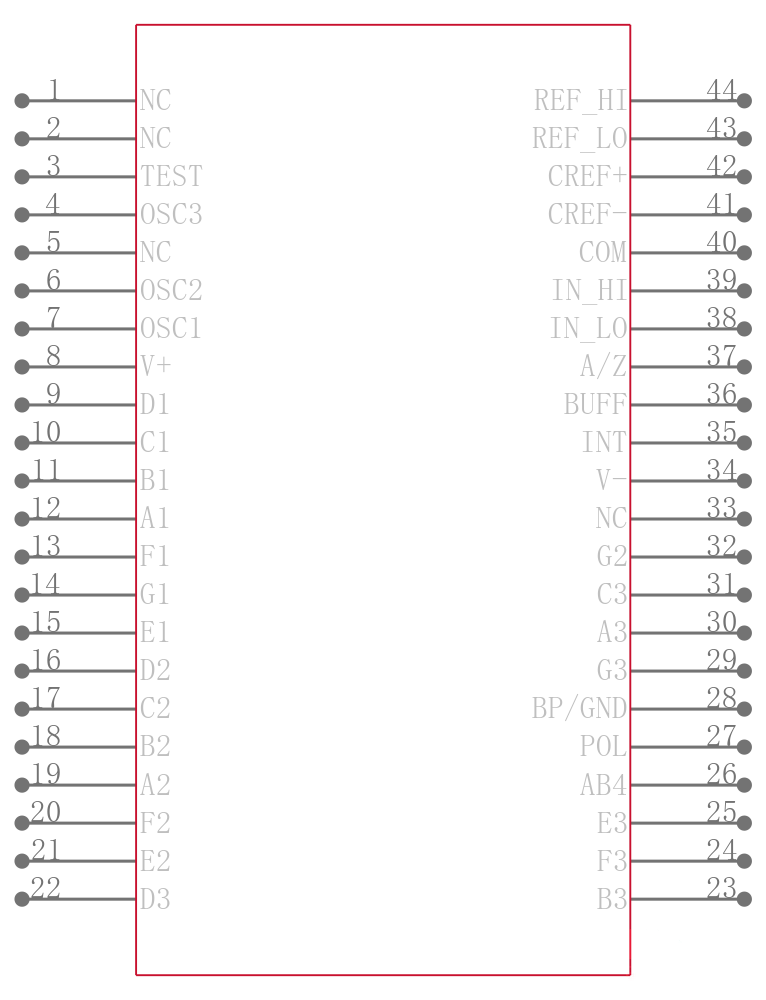 TC7106CKW引脚图