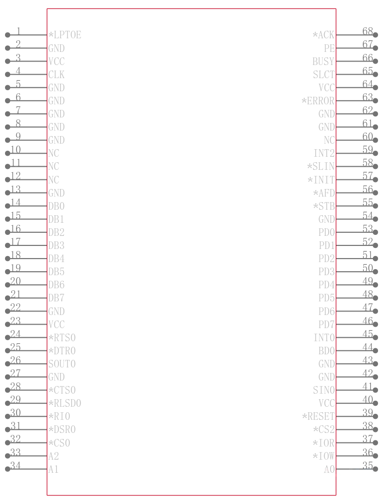 TL16C451FN引脚图