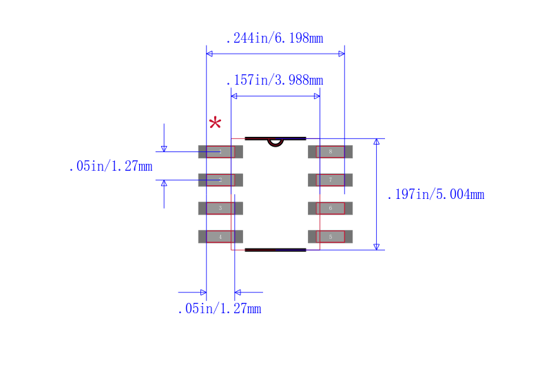 TLE2426CD封装图