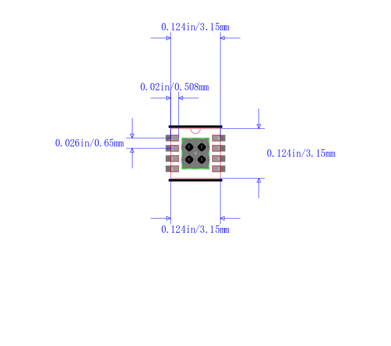 TPS715A01DRBTG4封装图