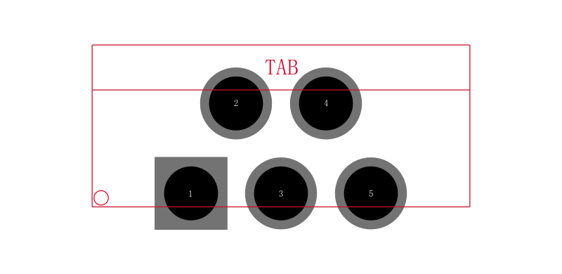 TC1263-3.3VAT封装焊盘图