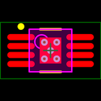 TPS2001CDGN封装焊盘图