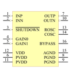 TPA2001D1PW引脚图