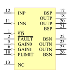 TPA3111D1PWP引脚图