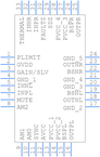 TPA3131D2RHBT引脚图