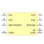 TPA6111A2DGN引脚图