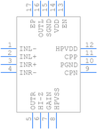 TPA6135A2RTER引脚图