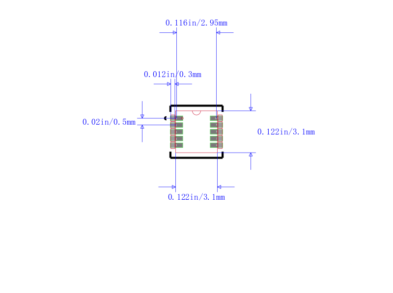 TPS61029DRCT封装图