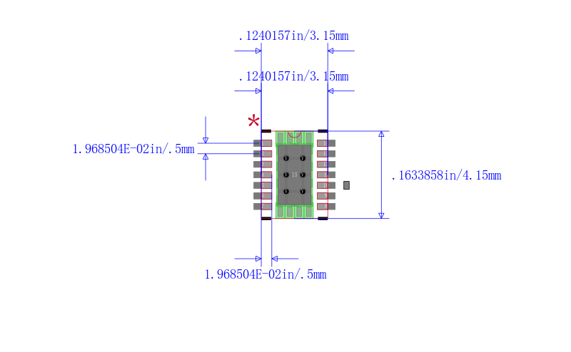 TPS63021DSJR封装图