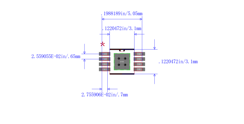 TPS7A4001DGNR封装图