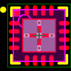 TPS2420RSAR封装焊盘图
