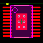 TPS60100PWPR封装焊盘图