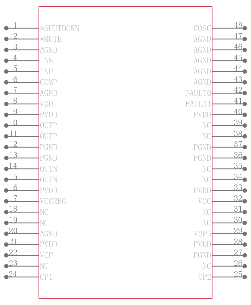 TPA032D03DCA引脚图