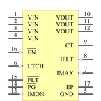 TPS2420RSAR引脚图
