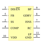 TPS40211DGQ引脚图