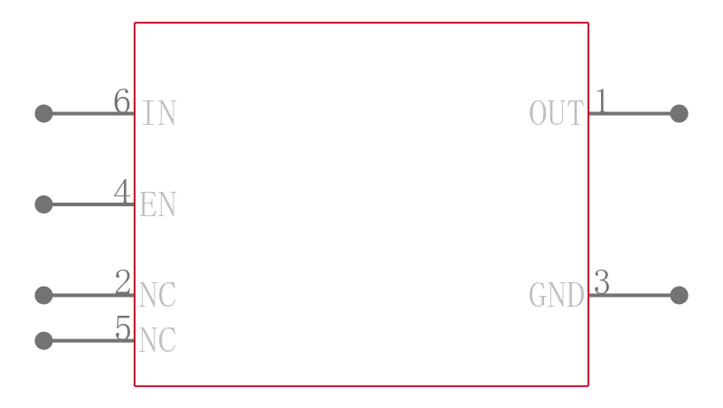 TPS72710DSER引脚图