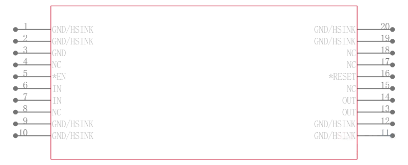 TPS77718PWPR引脚图