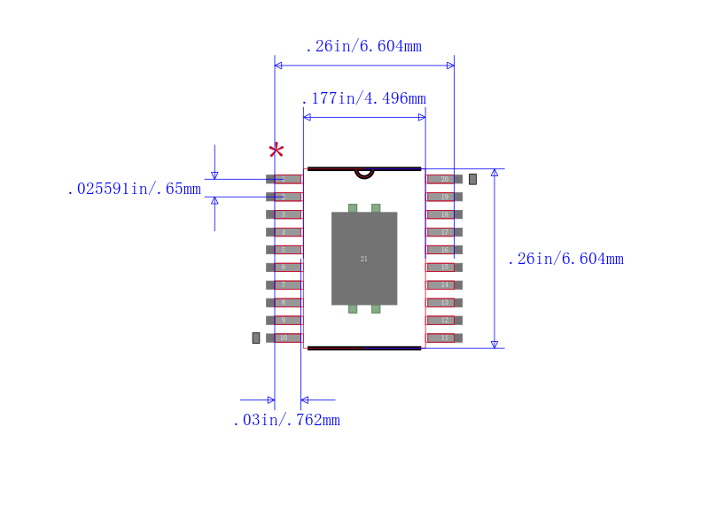 TPS54310QPWPRQ1封装图