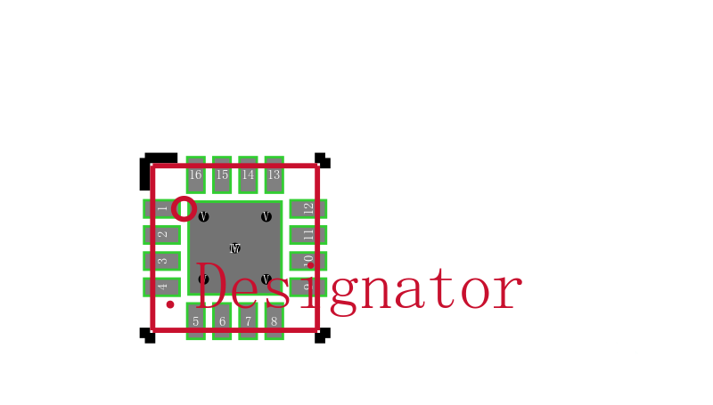 TPS62095RGTR封装图