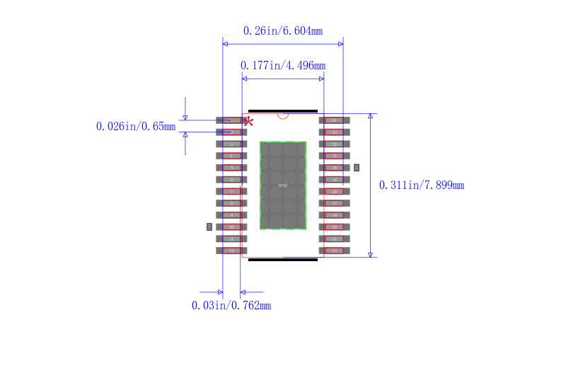 TPS70302PWPR封装图